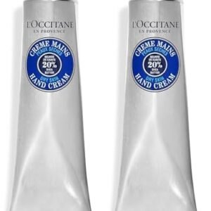 l'occitane hand cream shea butter 150 ml dry skin made in france (pack of 2)