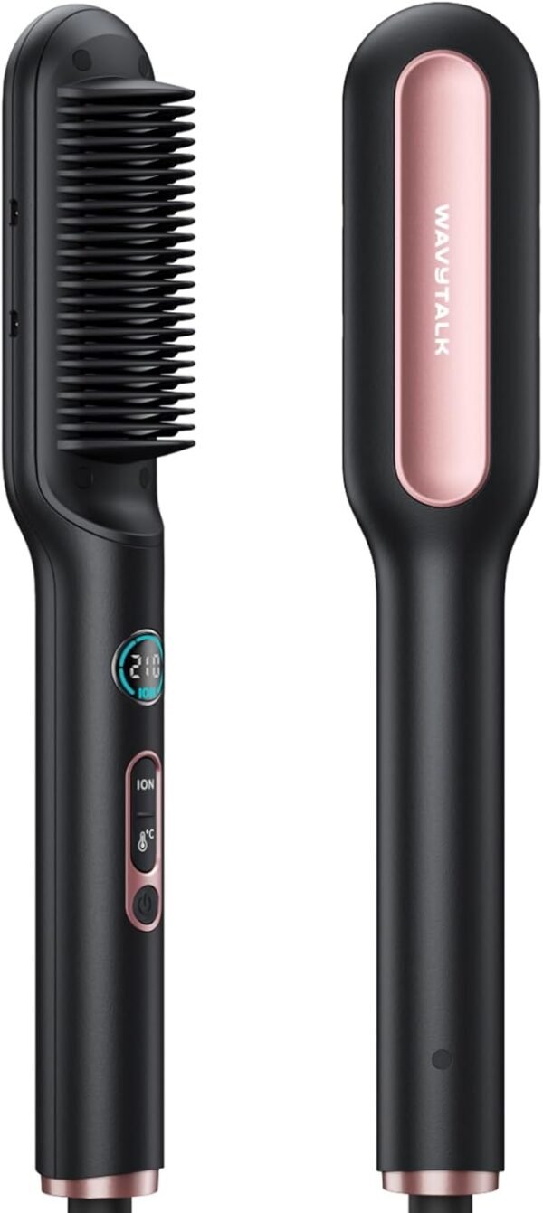 wavytalk negative ion straightening brush