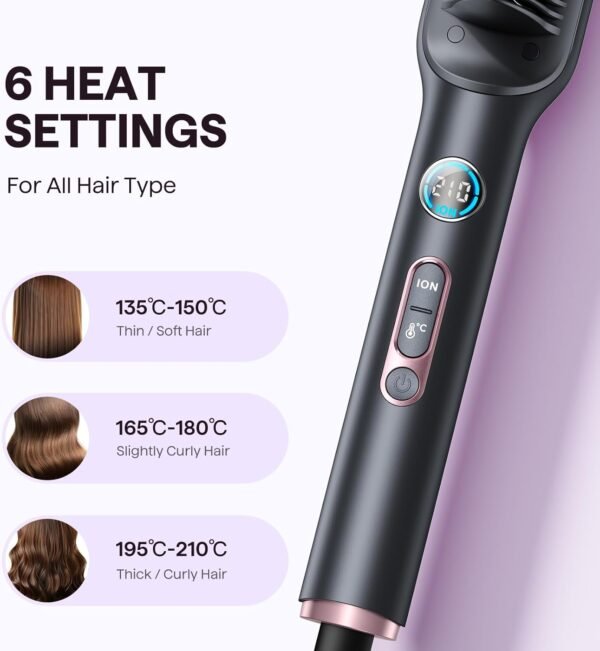 wavytalk negative ion straightening brush