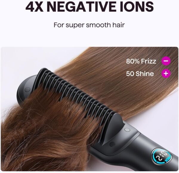 wavytalk negative ion straightening brush