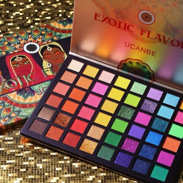 ucanbe exotic flavors neon eyeshadow palette