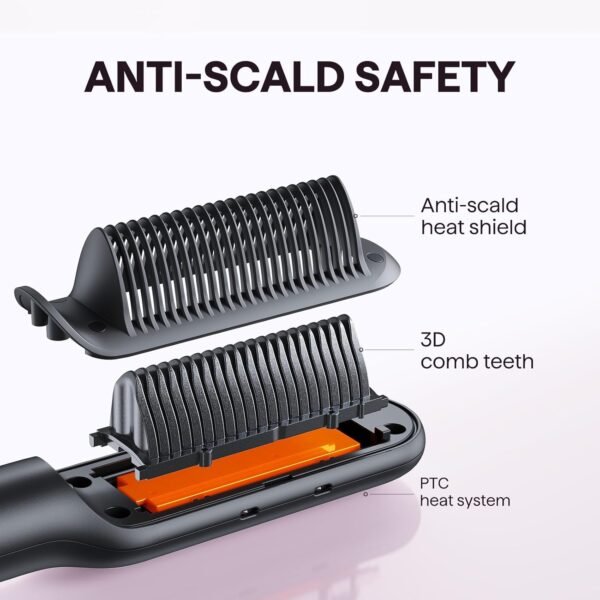 wavytalk negative ion straightening brush