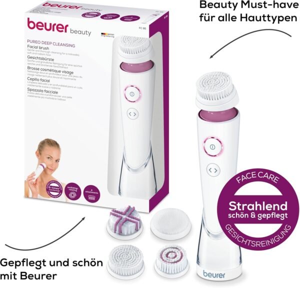 beurer fc 95 facial cleansing brush